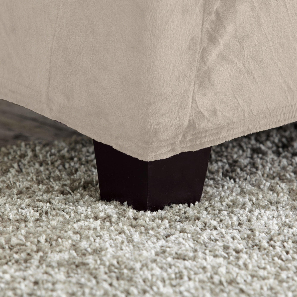 Velvet Stretch Slipcover – Gale Collection Form-Fit Sofa Cover – view 45