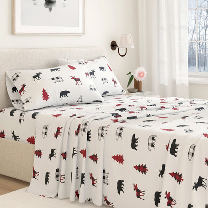 100% Turkish Cotton Flannel Sheet Set – Boulder Collection – view 11