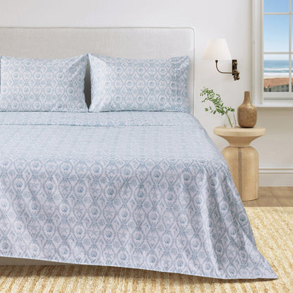 Coastal Printed Microfiber Sheet Set – Newport Collection – view 54