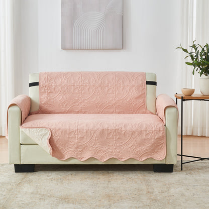 Medallion Stitch Furniture Protector – Elenor Collection Sofa Cover – view 167