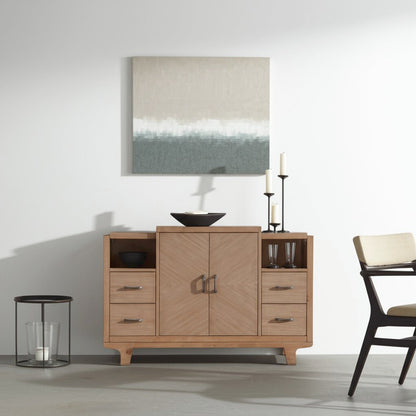 Olejo Dining Room Server and Buffet in Natural Finish – view 4