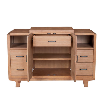Olejo Dining Room Server and Buffet in Natural Finish – view 8