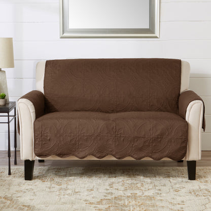 Medallion Stitch Furniture Protector – Elenor Collection Sofa Cover – view 109