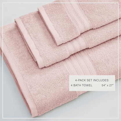 Cooper Collection Cotton Terry Bath Towel Set, Lightweight and Soft – view 55