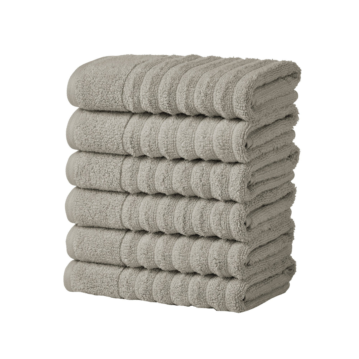 Karina Collection Luxury Combed Cotton Ribbed Bath Towel Set – view 181
