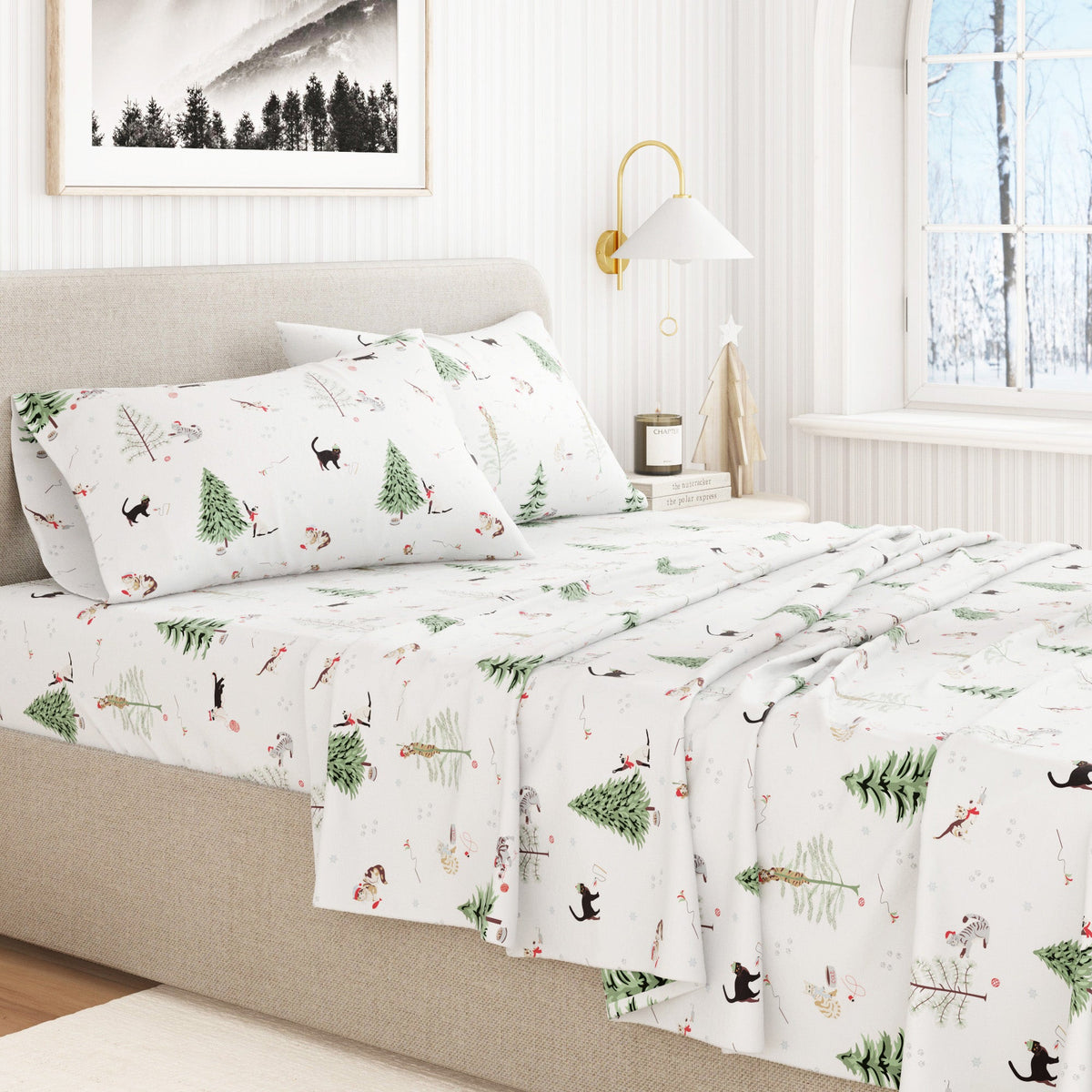 100% Turkish Cotton Flannel Sheet Set – Boulder Collection – view 23