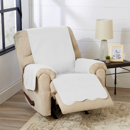 Medallion Stitch Furniture Protector – Elenor Collection Sofa Cover – view 7