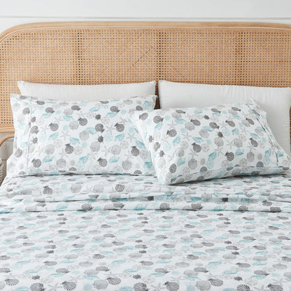 Coastal Printed Microfiber Sheet Set – Newport Collection – view 29