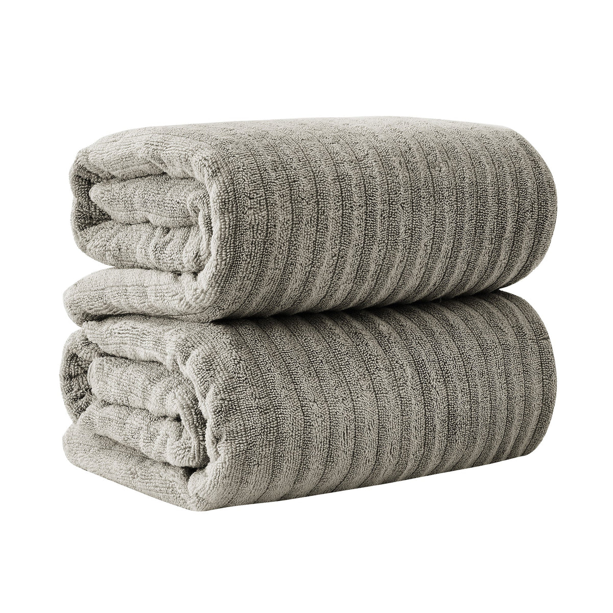 Karina Collection Luxury Combed Cotton Ribbed Bath Towel Set – view 187