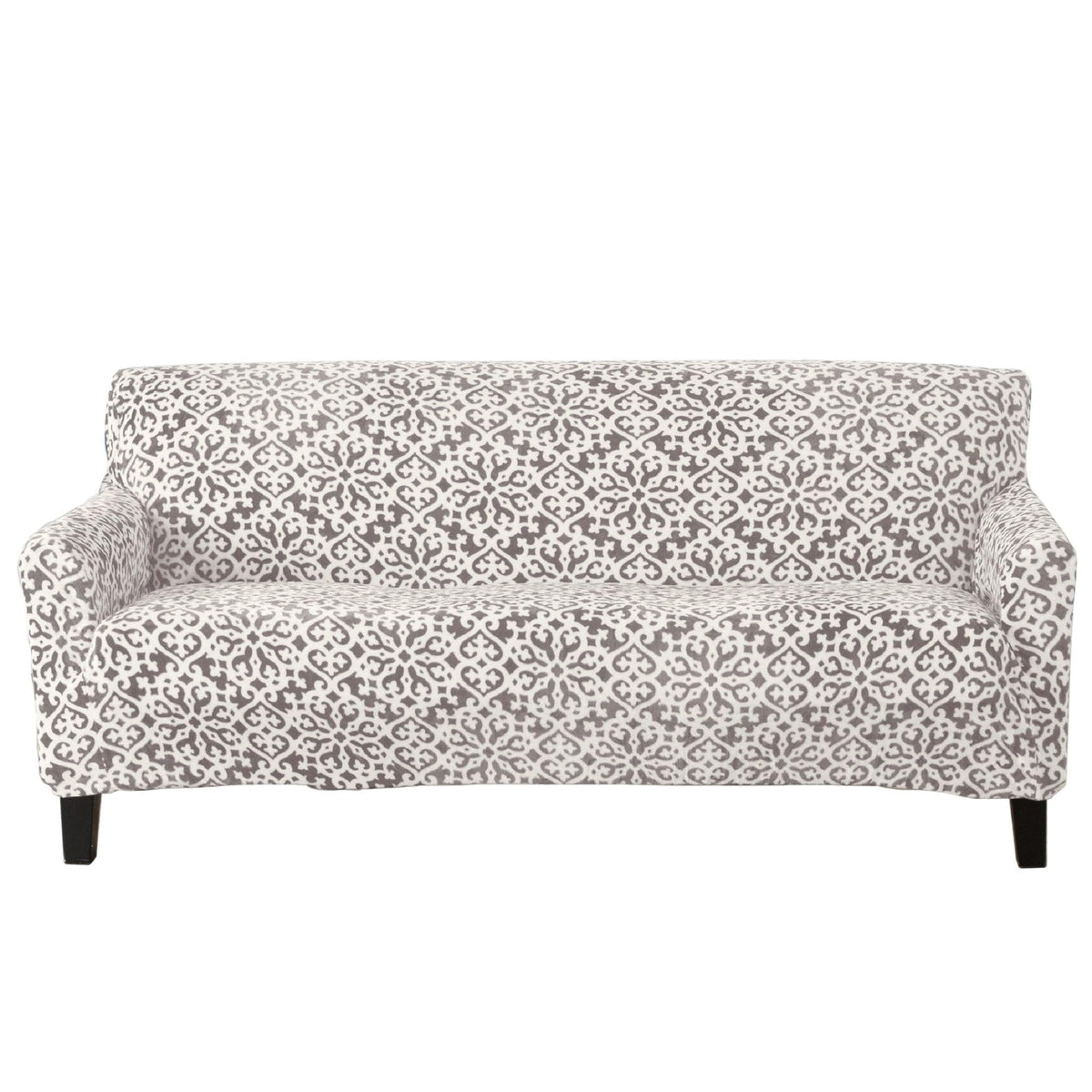 Velvet Stretch Slipcover – Gale Collection Form-Fit Sofa Cover – view 144