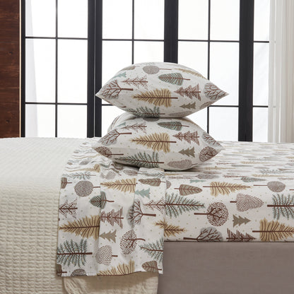 Lodge Print Microfiber Sheet Set – Mountain Ridge Collection – view 13