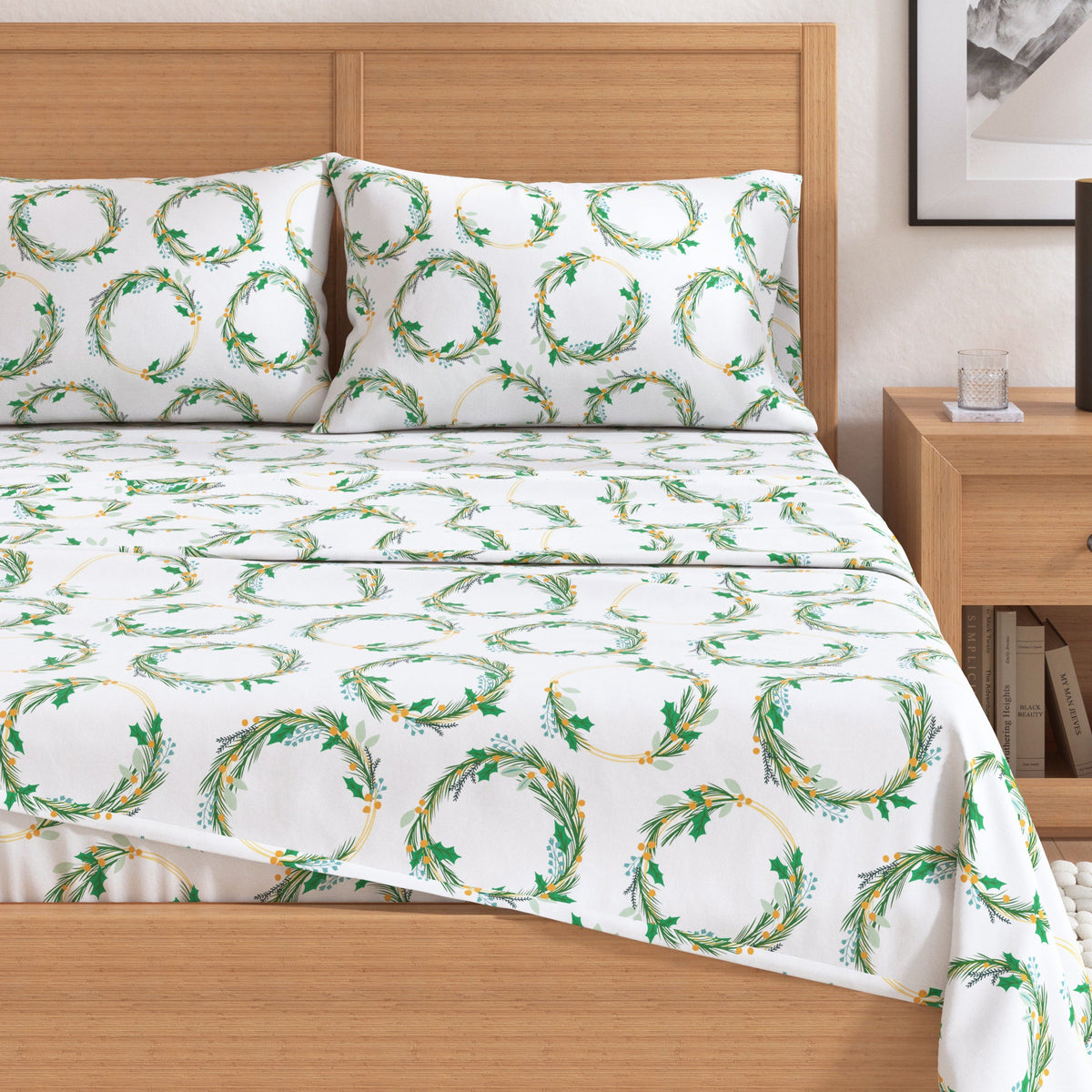 Turkish Cotton Flannel Sheet Set – Lakeview Collection – view 65