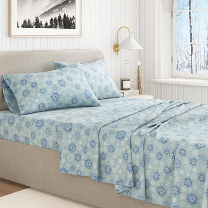 Turkish Cotton Flannel Sheet Set – Stratton Collection – view 34