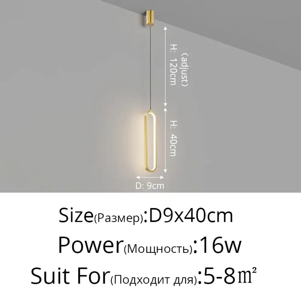 Contemporary LED Linear Pendant Light for Kitchen Island – view 18