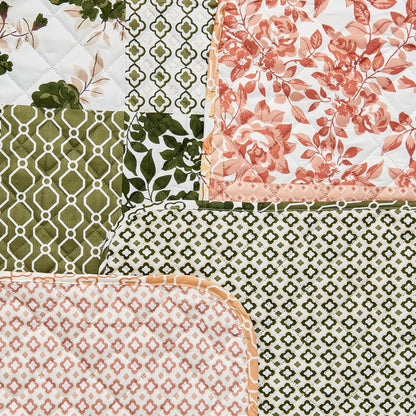 Reversible Patchwork Furniture Protector – Langdon Collection Sofa Cover – view 78