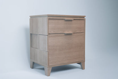 Manufactured Wood Soho Grey Nightstand