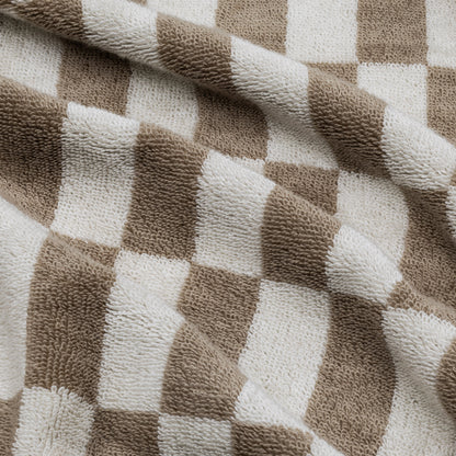 Pietra Australian Cotton Towels with Checkered Design, 600 GSM – view 24