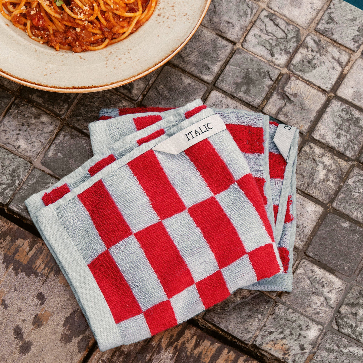 Pietra Australian Cotton Towels with Checkered Design, 600 GSM – view 42
