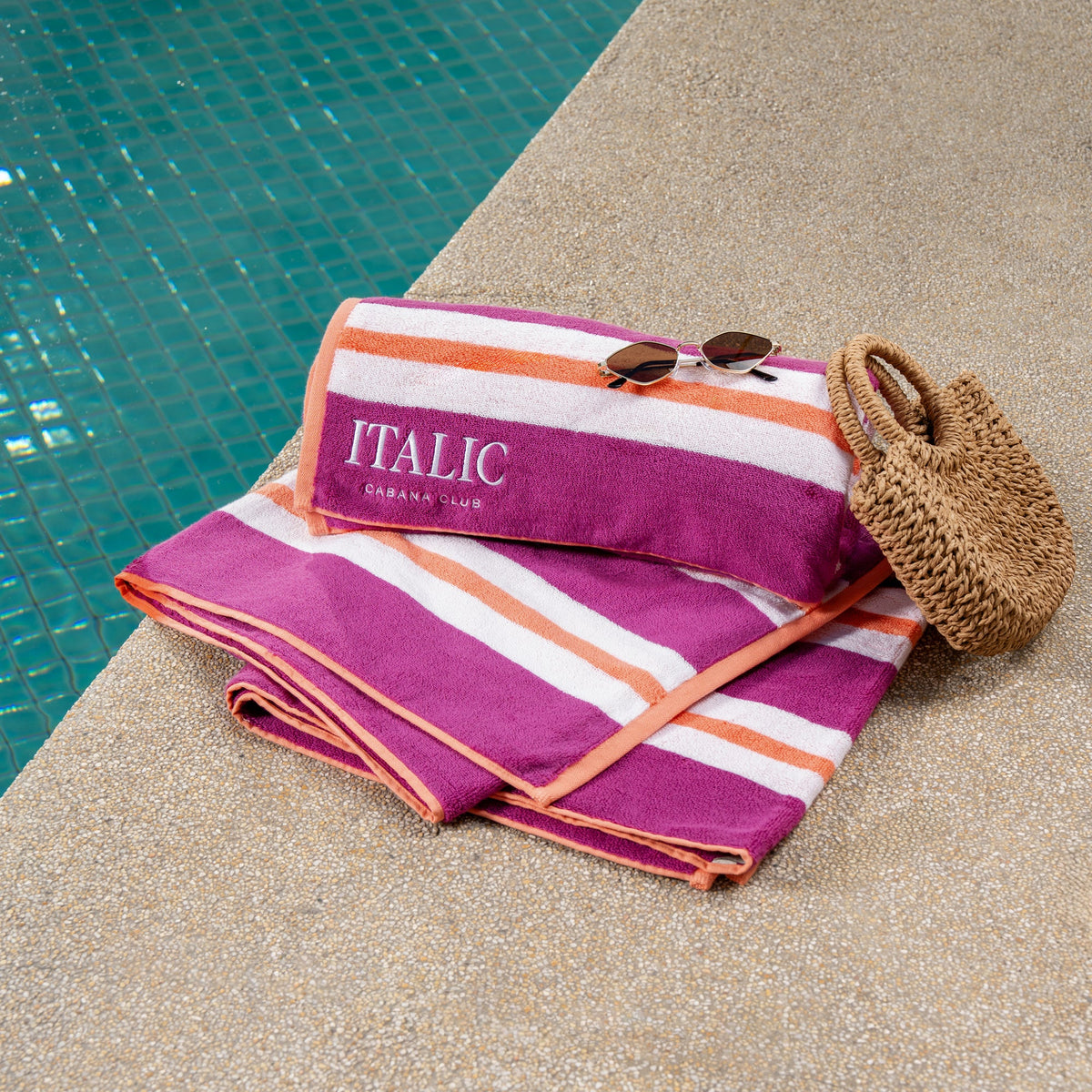 Bondi Australian Cotton Beach Towels, 600 GSM, Single or Set of 2 or 6 – view 43