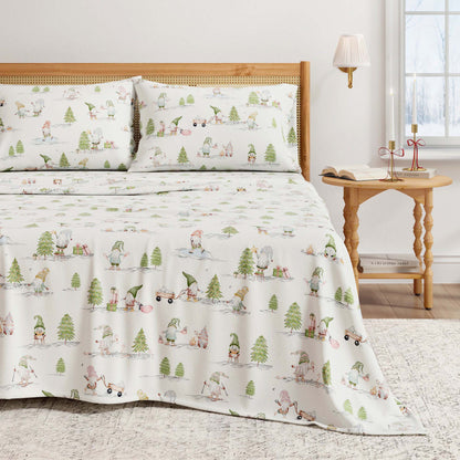 Velvet Plush Sheet Set for Winter Decor | Elevated Holiday