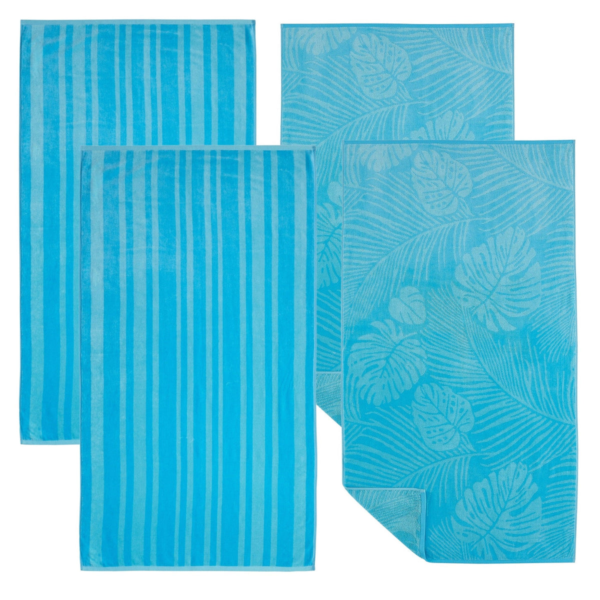 Maui Collection Cotton Velour Beach Towels, 30 x 60 Inch 2 or 4 Pack – view 150