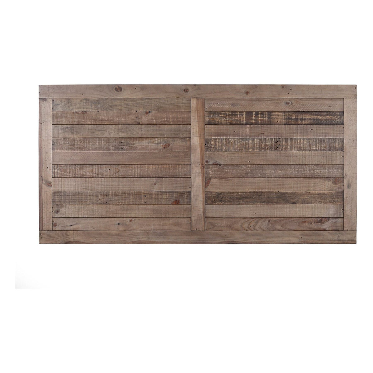 Prairie Reclaimed Pine Farmhouse Dining Table, Natural/Black – view 3
