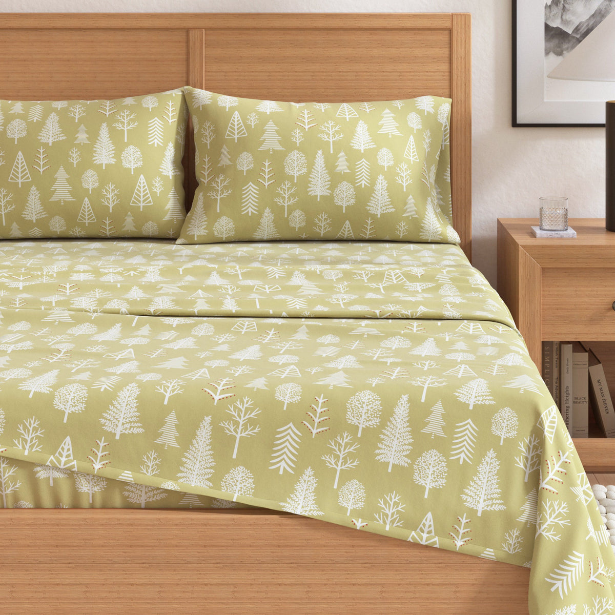 Turkish Cotton Flannel Sheet Set – Lakeview Collection – view 31