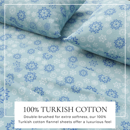 Turkish Cotton Flannel Sheet Set – Stratton Collection – view 31