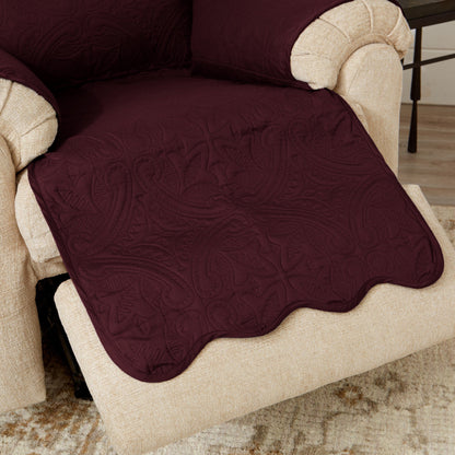 Medallion Stitch Furniture Protector – Elenor Collection Sofa Cover – view 60