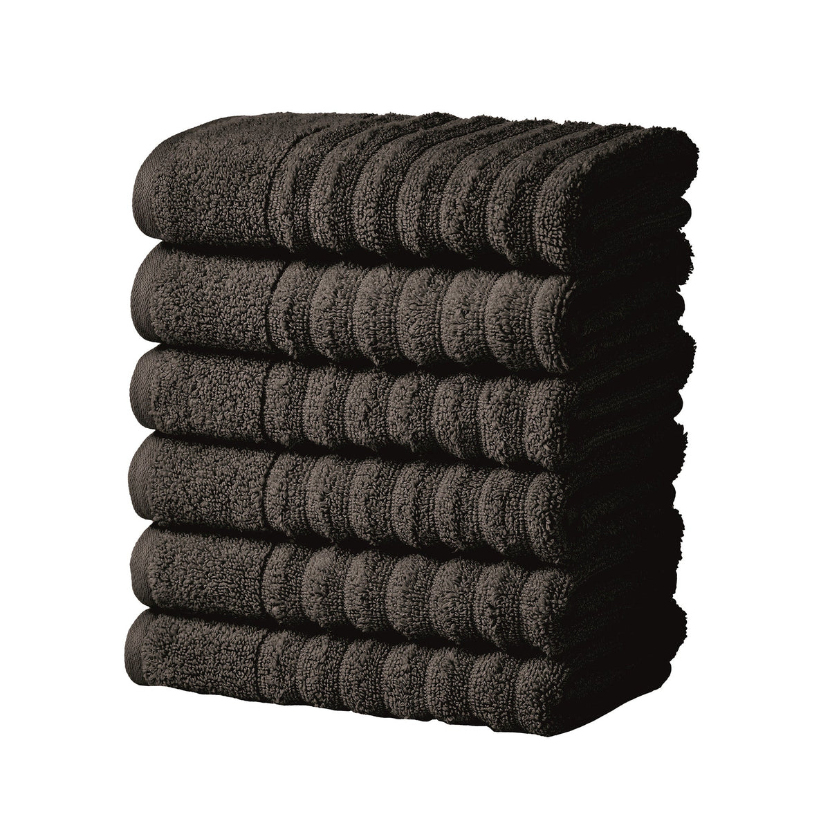Karina Collection Luxury Combed Cotton Ribbed Bath Towel Set – view 205