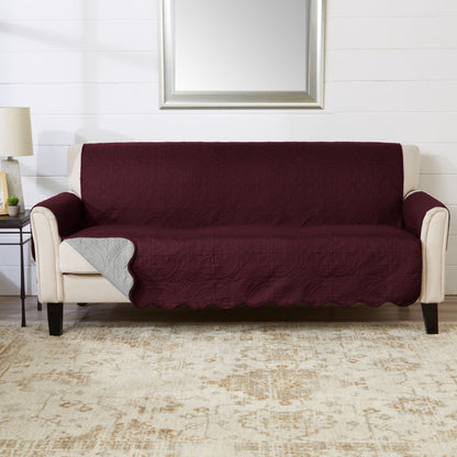 Medallion Stitch Furniture Protector – Elenor Collection Sofa Cover – view 67