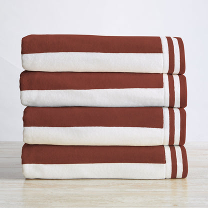 Pastel Striped Cabana Beach Towel – Edgartown Collection – view 121
