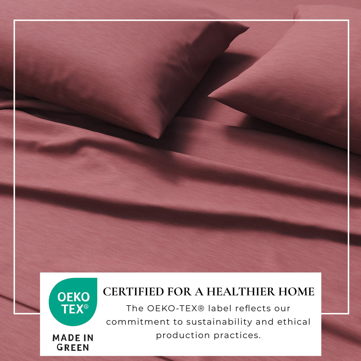 Heathered Jersey Knit Sheet Set – Carmen Collection – view 46