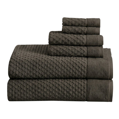 Cotton Diamond Waffle Weave Bath Towel Set – Grayson Collection – view 176