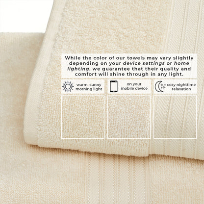 Cooper Collection Cotton Terry Bath Towel Set, Lightweight and Soft – view 30