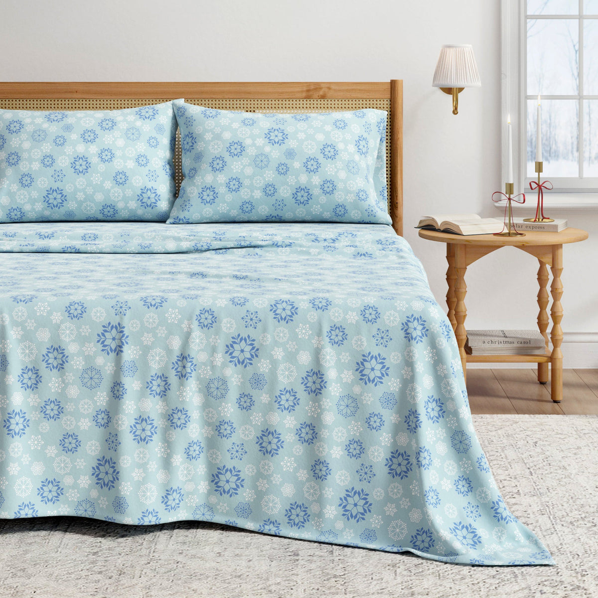 Turkish Cotton Flannel Sheet Set – Stratton Collection – view 30
