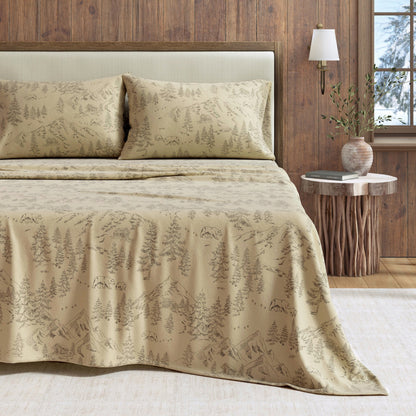 Turkish Cotton Flannel Sheet Set – Stratton Collection – view 60