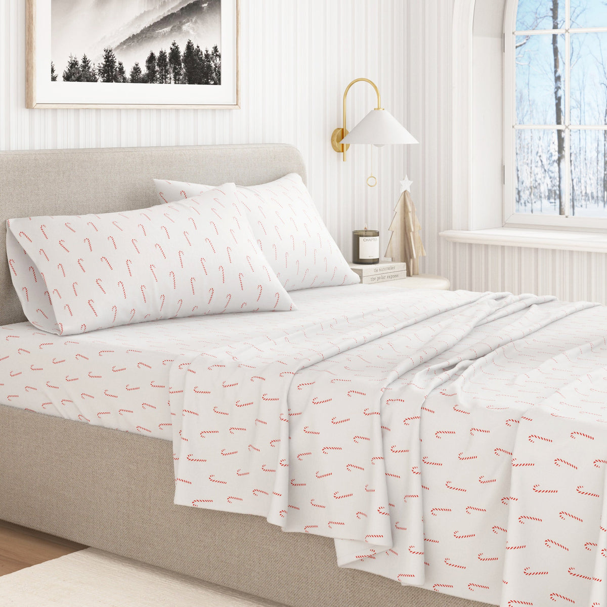 100% Turkish Cotton Flannel Sheet Set – Boulder Collection – view 17