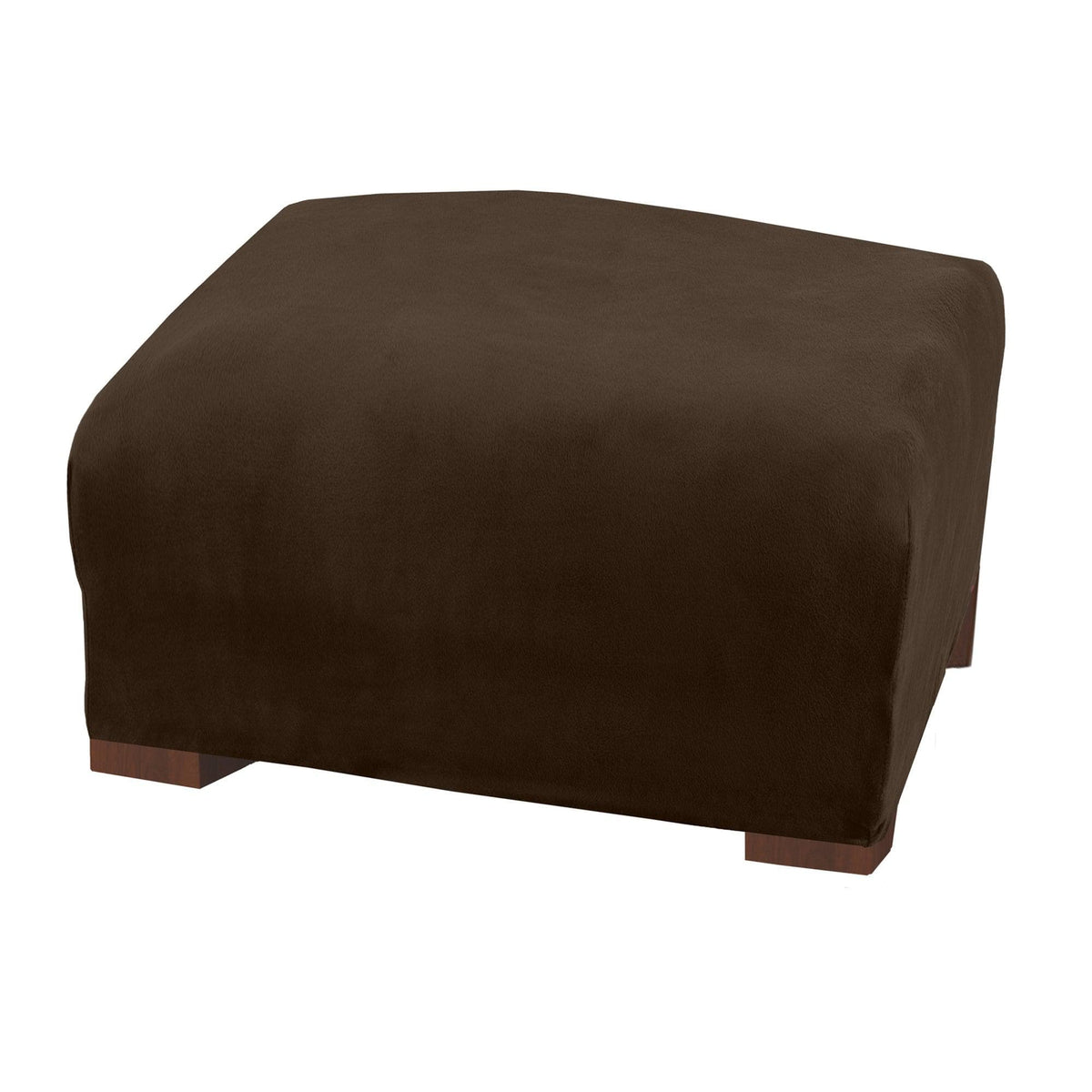 Velvet Stretch Slipcover – Gale Collection Form-Fit Sofa Cover – view 212