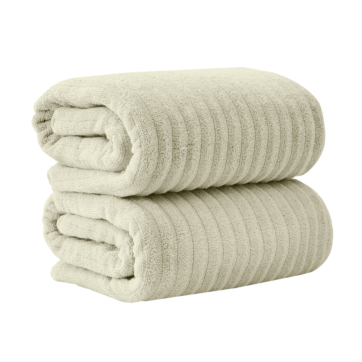 Karina Collection Luxury Combed Cotton Ribbed Bath Towel Set – view 139