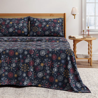 Turkish Cotton Flannel Sheet Set – Lakeview Collection – view 58