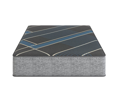 13-Inch Plush Gel Memory Foam Twin Mattress in Grey and Blue – view 17