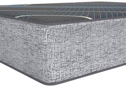 13-Inch Plush Gel Memory Foam Twin Mattress in Grey and Blue – view 23