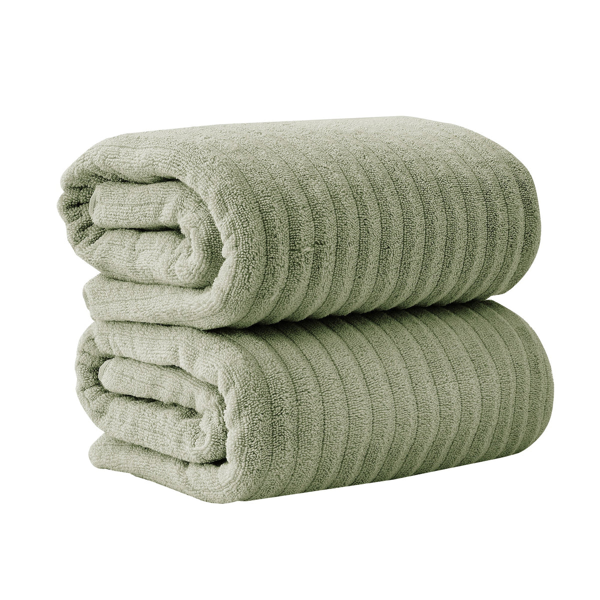 Karina Collection Luxury Combed Cotton Ribbed Bath Towel Set – view 163
