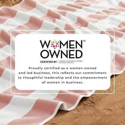 Pastel Striped Cabana Beach Towel – Edgartown Collection – view 88