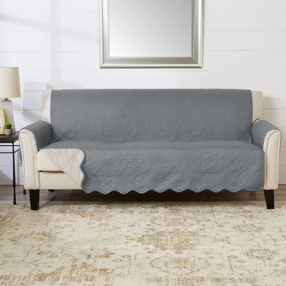 Medallion Stitch Furniture Protector – Elenor Collection Sofa Cover – view 139