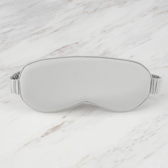 Plush-Lined Satin Robe and Weighted Eyemask Gift Set – view 6