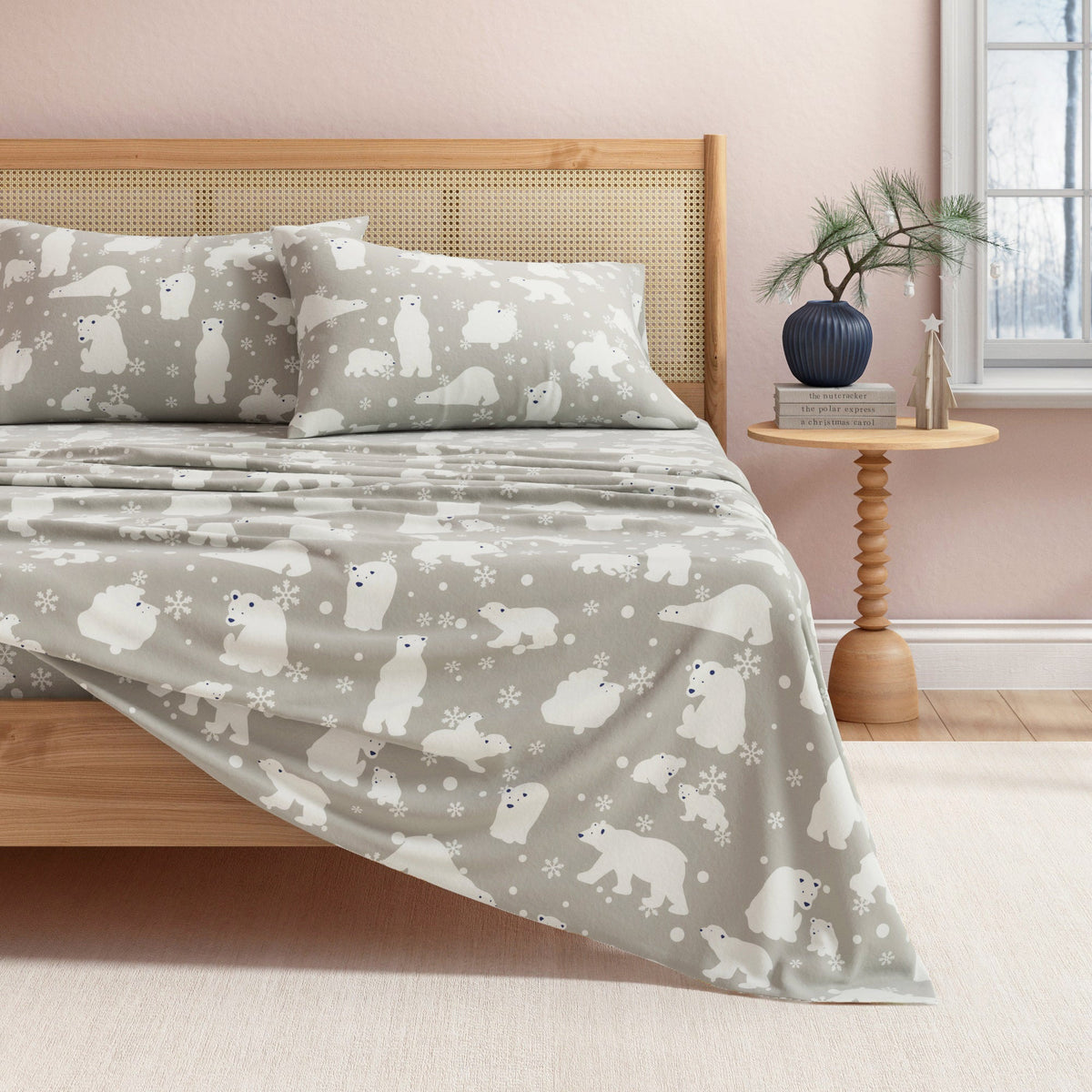 Turkish Cotton Flannel Sheet Set – Stratton Collection – view 48