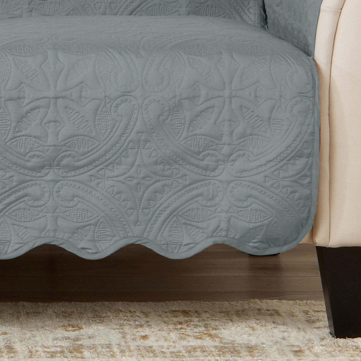 Medallion Stitch Furniture Protector – Elenor Collection Sofa Cover – view 126