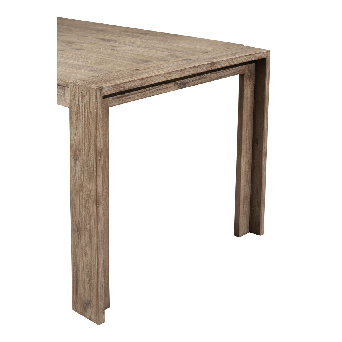 Seashore Acacia Cottage Dining Table, Antique Natural – view 3
